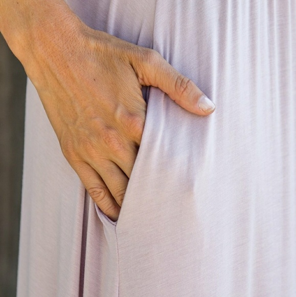 Pink Cinch Waist Maxi Dress - Picture 5 of 5